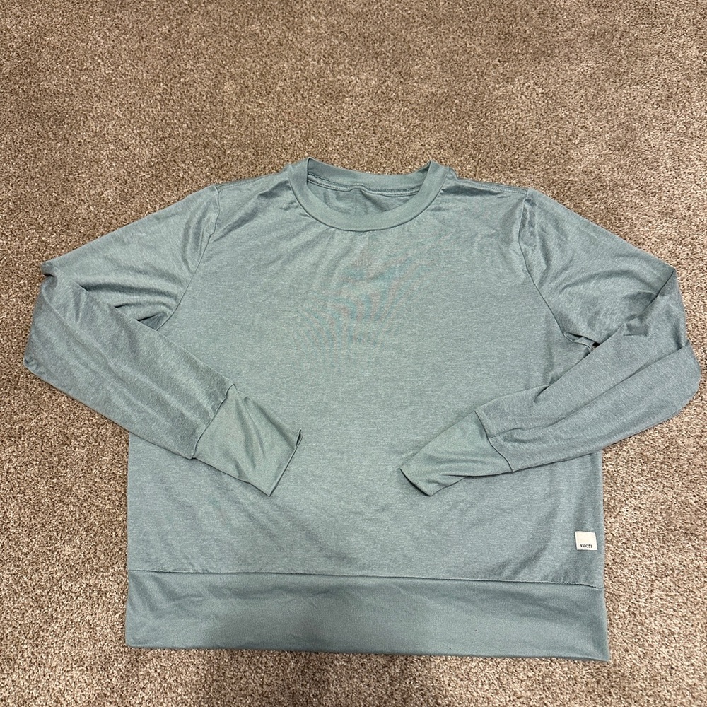 BlueGray Long Sleeve Vuori Daydream Crew Shirt